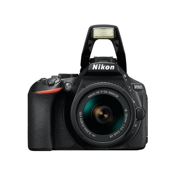 Nikon D5600 + AF-P 18-55 VR DSLR Camera - Black